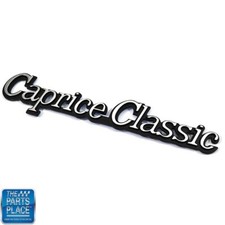 1977-1985 Chevrolet Caprice Classic Front Fender Emblem 20079927 - EACH New picture