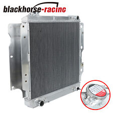 For Jeep Wrangler YJ / TJ 1987-2006 3 Row Full Aluminum Racing Cooling Radiator picture