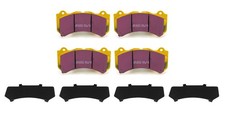 Ebc Brakes Usa Inc Brake Pads Yellow Stuff Front 15 mm Thick Set Of 4 DP41853R picture