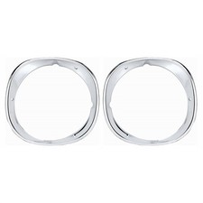 OER Headlamp Bezels for 1970-73 Fits Chevy Camaro picture