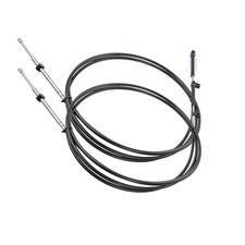 2Pcs 9FT Outboard Throttle Shift Control Cables GEN 1 For Mercury Mariner Force picture