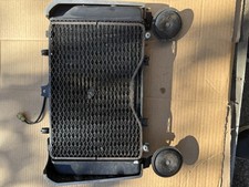 2000 Kawasaki ZRX1100 OEM Radiator Assembly Cooling Guard Side Covers Horns picture