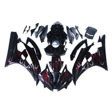 Injection Full Bodywork Fairing Kit For Yamaha YZF R6 2006 2007 ABS Fairings Red picture