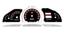 Hyundai Matrix / Lavita Gauge Cluster Face Overlay – Red or Blue |  picture