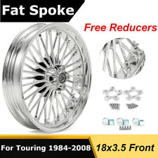 18x3.5 Fat Spoke Front Wheel for Harley Touring Electra Glide Road King 1984-08 picture