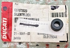 90-24 Ducati Monster Superbike Supersport Rubber Damper Grommet 037072020 QTY 2 picture