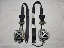 2008 - 2011 Nissan Titan Drivers & Passengers Front Seat Belts (OEM) Black picture
