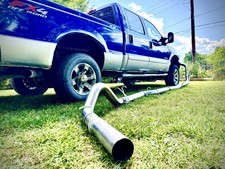 Exhaust Pipe Kit 2003-2007 Ford F250 F350 Powerstroke 6.0 409 Stainless Steel picture