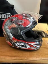 Shoei Ryuichi Kiyonari Signature Dragon Helmet, Size medium picture