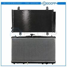 Aluminum Radiator & Condenser Cooling Kit For 13-2017 Toyota Avalon Toyota Camry picture