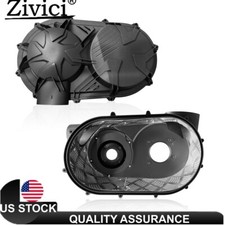 Outer & Inner CVT Variator Clutch Belt Cover For 2017-2022 Can Am Maverick X3 picture