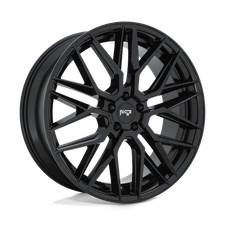 24x10 Niche M224 GAMMA GLOSS BLACK Wheel 5x108 (38mm) picture