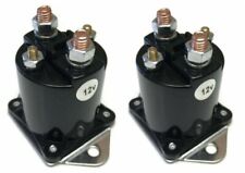(2) 12V Solenoid Switch 1013609 for 1984-Up Club Car DS, Precedent Gas Golf Cart picture