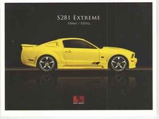 2007 Saleen Mustang S281 Extreme Dealer Showroom Sales Folder - Must See picture