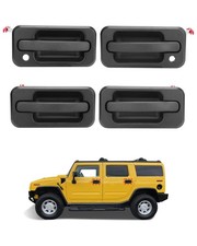 4X Outside Exterior Door Handle Front & Rear Side For 2003-09 Hummer H2 15104792 picture