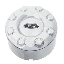 ONE NEW OEM 2017-2025 Ford F-350 Super Duty Chrome Rear Wheel Cover Hub Cap DRW picture