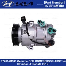 977014M100 Genuine OEM COMPRESSOR ASSY for Hyundai LF Sonata 2015+ picture