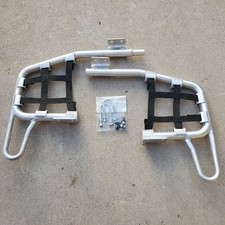 Suzuki LTZ250 OEM nerf bars Z250 ATV side pegs 04-09 Genuine picture