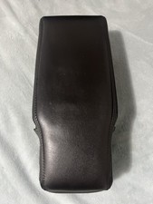 2003-2011 Lincoln Town Car Center Console Black Leather Armrest Lid Storage OEM picture