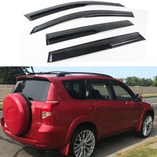 For 2006-2012 Toyota Rav4 Mugen Style Window Visor Vent Rain Guards Deflector picture
