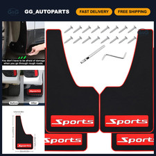 Universal Mud Flaps for Cars & SUVs - Durable Splash Guards, Heavy-Duty Mudguard picture