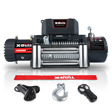X-BULL Electric Winch 12000LBS 12V Steel Cable Truck Trailer Towing Off Road 4X4 picture