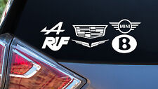 Alpine RUF Cadillac Blackwing MINI John Cooper Works Bentley Sticker Decals picture