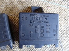 BMW E23 E24 E12 Dual Prong Bosch Fuel Pump Relay 0332514121 BOTH KNOWN WORKING picture