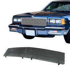 Fits 1986-1990 Chevy Caprice Upper Aluminum Chrome Billet Grille Insert Grill picture
