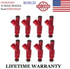 2001-07 DODGE Durango Dakota 4.7L V8 UPGRADED 8x 12 Hole Nozzle Fuel Injectors picture