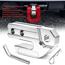 2'' Hitch Slider Skid Plate,Fit 3/4'' D-Ring Shackle Trucks SUVs Towing Recovery picture