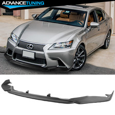 Fits 13-15 Lexus GS350 F Sport IKON Style Unpainted Front Bumper Lip Splitter PP picture