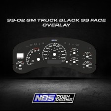 99-02 Silverado Sierra Black ⚫️ SS Overlay (Led Edition) **Check Description** picture