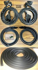1969-72 Chevelle Skylark Cutlass Coupe 5pc Weatherstrip Kit Door Roof Rail Trunk picture