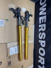 2013-2018 Kawasaki Zx6r Zx636 636 OEM Fork Forks Tubes Black 13-18 picture