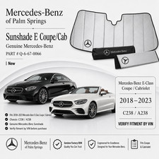 Genuine Mercedes-Benz E-Class Coupe Cabriolet Sunshade C238 A238 Q6670066 picture