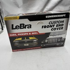 LeBra Custom Front End Cover 551654-01, for 2019-23 Jeep Cherokee Black Car Bra picture