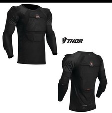 Thor Sentry Stealth Long Sleeve Protection Shirt, Black Small picture