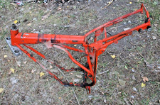 1980-81 Can Am 250 Qualifier OEM Frame  W/BOTTOM TRIPLE picture