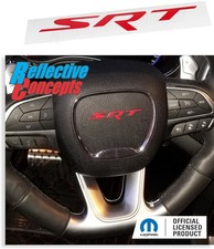 Steering Wheel SRT Overlay Decal for 2015-2023 Dodge Charger SRT picture
