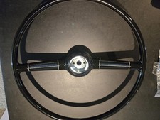 1940 Ford Deluxe Steering Wheel, Same As Original With Horn Button And... picture