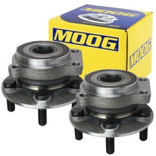 MOOG Front Wheel Bearing Hub Assembly Pair For Subaru Outback 2005 - 2014 5 Lugs picture