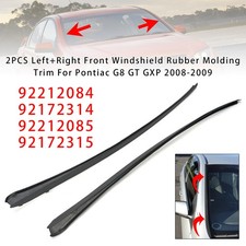 2PCS Left+Right Front Windshield Rubber Molding Trim For Pontiac G8 GT GXP 08-09 picture