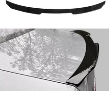 Car Rear Roof Lip UNIVERSAL Spoiler Wing Closs Black Tail Trunk V Styled 45