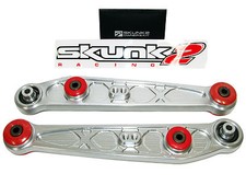 Skunk2 Alpha Rear Lower Control Arms LCA for 96-00 Civic EK (Silver) picture