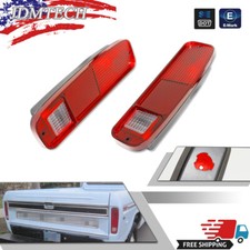 Pair (2) 1973-1979 Ford Truck 1978-1979 Bronco Tail Lights Left Right & Gaskets picture