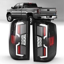 LED Tail Lights Sequential Signal For 2014-2018 Chevy Silverado 1500 2500 3500HD picture