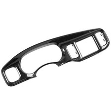 For 2011-2014 DODGE CHARGER INSTRUMENT PANEL RADIO DASH TRIM BEZEL CARBON STYLE picture