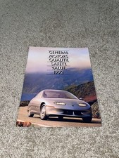 Vintage 1992 General Motors Quality Safety Value Brochure picture