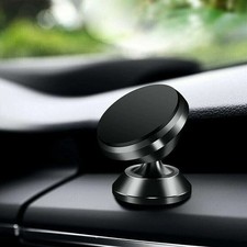 2pcs For iPhone Android Samsung Magnetic Car Phone Holder Stand Dashboard Mount picture